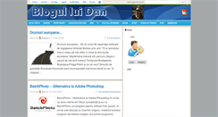 Desktop Screenshot of dan-blog.ro