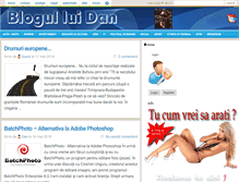 Tablet Screenshot of dan-blog.ro
